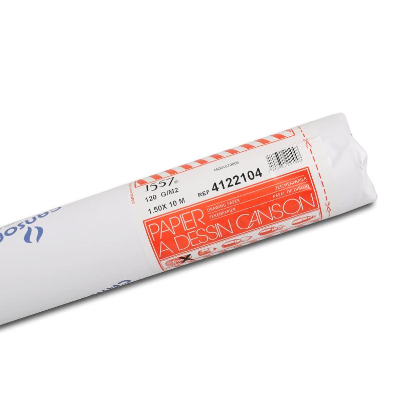 CANSON 1557 Rollo de Papel para Bocetos de 1,50x10 metros