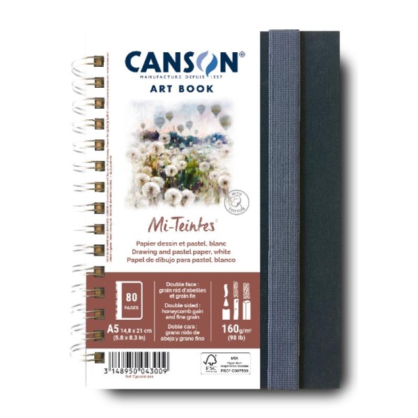 CANSON Mi-Teintes Bloc 160 grs
